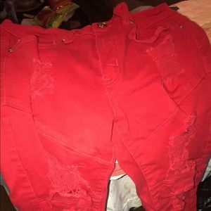 Red Jeans